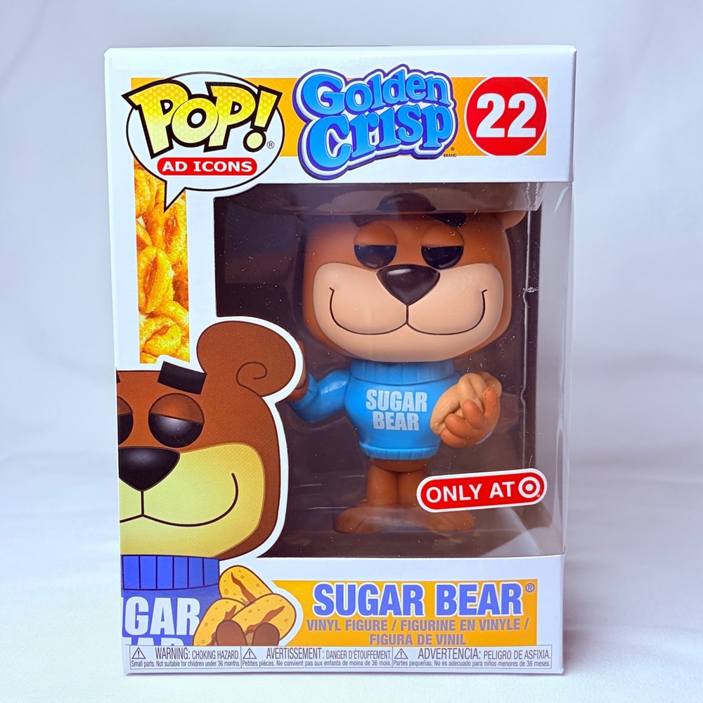 Funko Sugar Bear Ad Icons 22 Brown Golden Crisp Target Exclusive Vinyl Figure